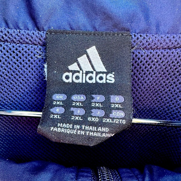 Adidas pullover jacket, men’s 2XL - Picture 6 of 6